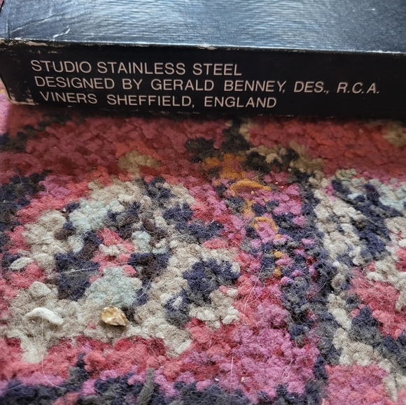 Viners vintage stainless steel fish forks and knives - Picture 4 of 4